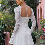Vestido Mini Jacinta - Marfim