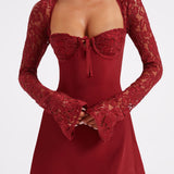 Vestido Mini Jacinta - Vermelho