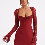 Vestido Mini Jacinta - Vermelho