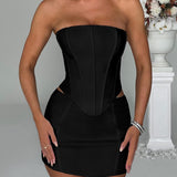 Corset Jacquie - Preto