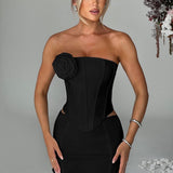 Corset Jacquie - Preto
