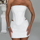 Corset Jacquie - Marfim