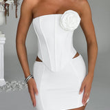 Corset Jacquie - Marfim