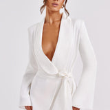Vestido Mini Jalena - Marfim