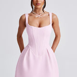 Vestido Mini Janiyah - Blush