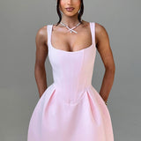 Vestido Mini Janiyah - Blush