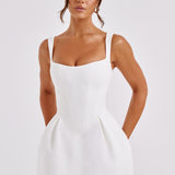 Vestido Mini Janiyah - Marfim