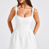 Vestido Mini Janiyah - Marfim
