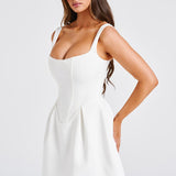 Vestido Mini Janiyah - Marfim
