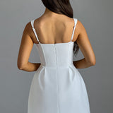 Vestido Mini Janiyah - Marfim