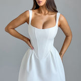 Vestido Mini Janiyah - Marfim