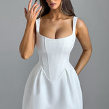 Vestido Mini Janiyah - Marfim
