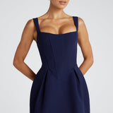 Vestido Mini Janiyah - Marinho