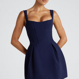 Vestido Mini Janiyah - Marinho