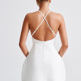 Vestido Mini Jayne - Marfim