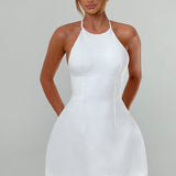 Vestido Mini Jayne - Marfim