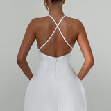 Vestido Mini Jayne - Marfim