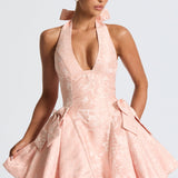 Vestido Mini Jocelyn - Pêssego Suave