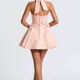 Vestido Mini Jocelyn - Pêssego Suave