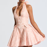 Vestido Mini Jocelyn - Pêssego Suave