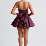 Vestido Mini Josie - Verniz Cereja