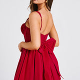 Vestido Mini Josie - Vermelho