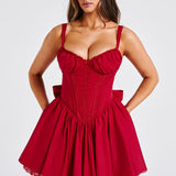 Vestido Mini Josie - Vermelho