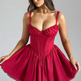 Vestido Mini Josie - Vermelho