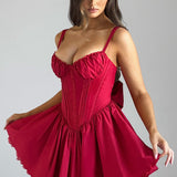 Vestido Mini Josie - Vermelho