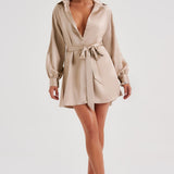 Vestido Mini Kara - Champagne