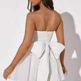 Vestido Mini Katrina - Brilho Marfim