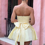 Vestido Mini Katrina - Limão