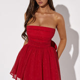 Vestido Mini Katrina - Vermelho Brilhante
