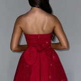 Vestido Mini Katrina - Vermelho Brilhante