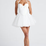 Vestido Mini Keely - Marfim