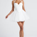 Vestido Mini Keely - Marfim
