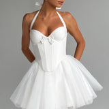 Vestido Mini Keely - Marfim