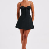 Vestido Mini Lacey - Preto