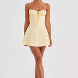 Vestido Mini Lacey - Limão