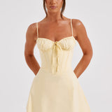 Vestido Mini Lacey - Limão