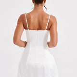 Vestido Mini Lainey - Marfim