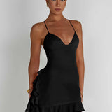Vestido Mini Larosa - Preto