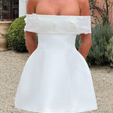 Vestido Mini Laurel - Marfim