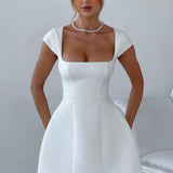 Vestido Mini Lena - Marfim