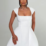 Vestido Mini Lena - Marfim