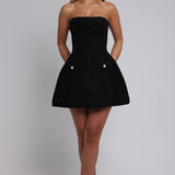 Vestido Mini Lottie - Preto