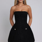 Vestido Mini Lottie - Preto