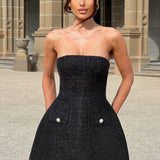 Vestido Mini Lottie - Preto