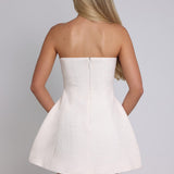 Vestido Mini Lottie - Marfim