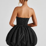 Vestido Mini Lotus - Preto